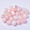 Natural Rose Quartz Tumbled Stone Ornament - Mineral Specimen for Teaching and Popular Science, Gemstone Bathtub Decor.