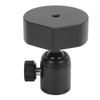 Satellite Tripod Mount Adapter Set Aluminum Alloy Ball Head and Mount Tripod Adapters for Mini Black