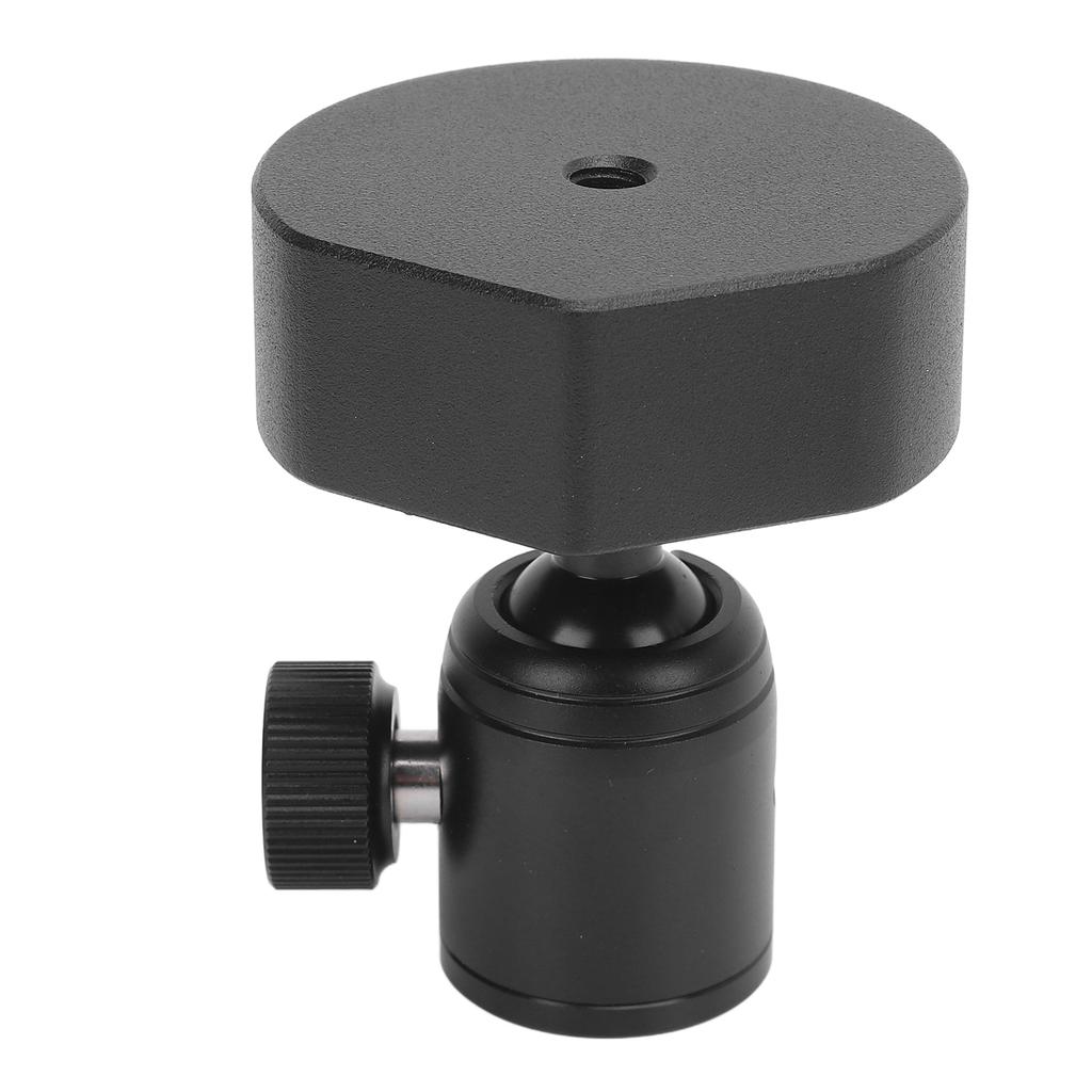 Satellite Tripod Mount Adapter Set Aluminum Alloy Ball Head and Mount Tripod Adapters for Mini Black