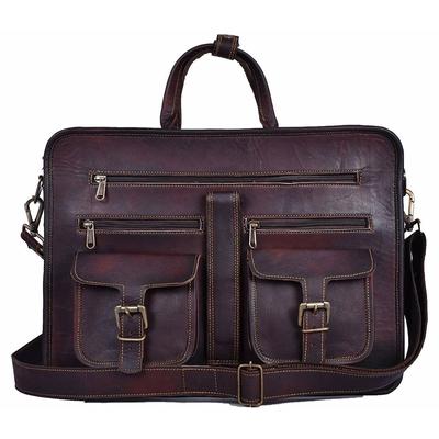 Hakiki Deri Messenger Omuz Crossbody Dizüstü Evrak Çantası Rahat Çanta.