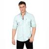DeepSEA Herren-Hemd aus gestricktem Stoff mit Druckknopf und doppelter Tasche 2300415