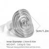 Geometric Wide Rings Irregular Closed Ring Fashion Hollow Layered Rings  Women Jewelry