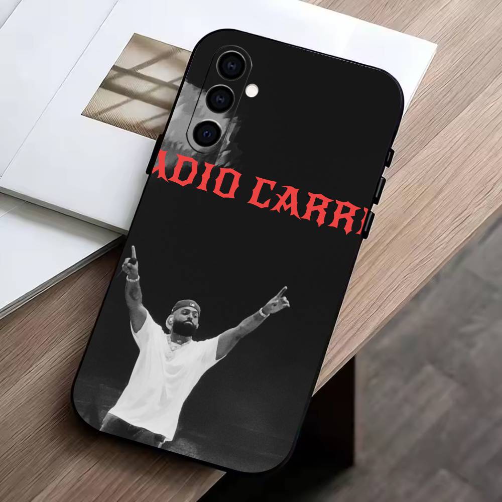E-Eladio Carrion DON KBRN Phone Case Black Silicone Soft For Samsung Galaxy A73,A72,A71,A70,A53,A52,A51
