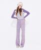 Kkuape Slit Blending Knit Top_Purple
