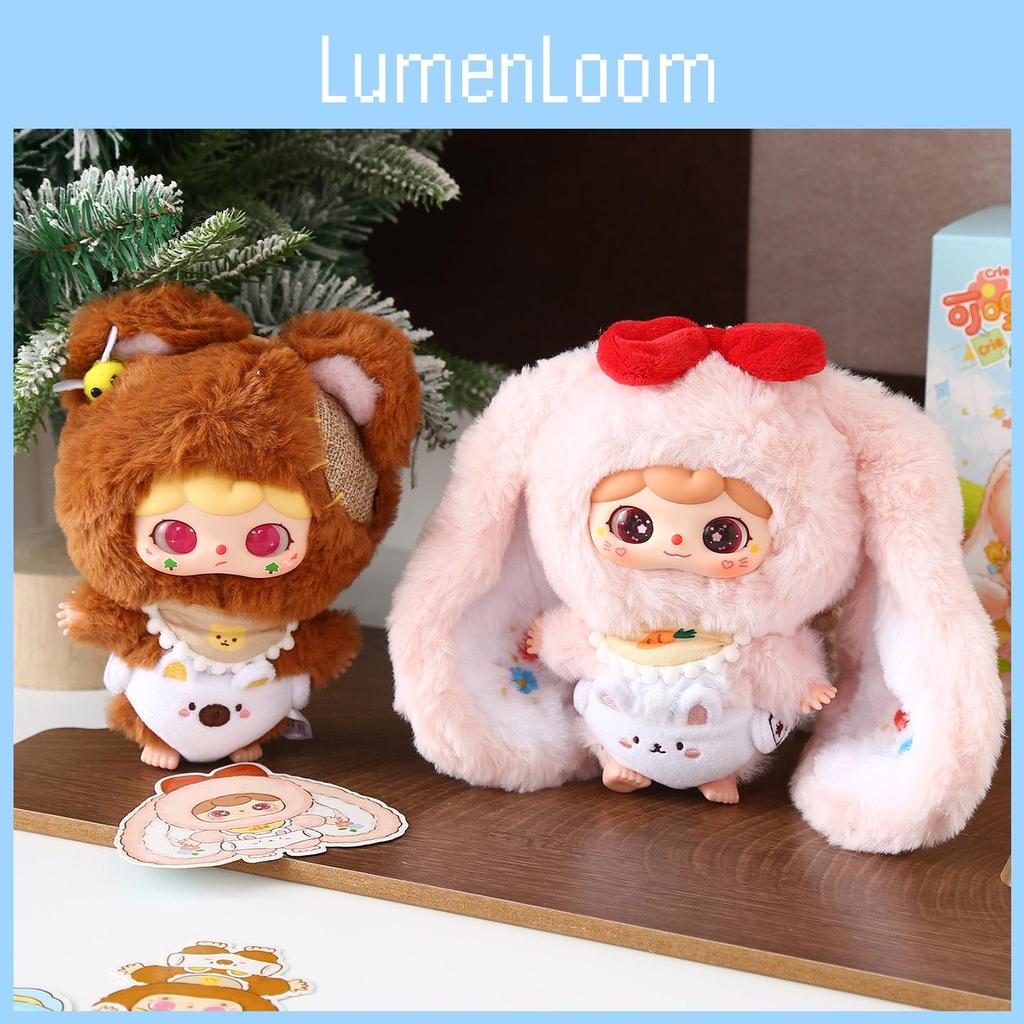 Plush Animal Baby Kindergarten Blind Box Toy With Embellishments For Early Childhood Development