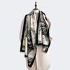 Autumn and winter new retro fashion scarf imitation cashmere warm scarf with shawl