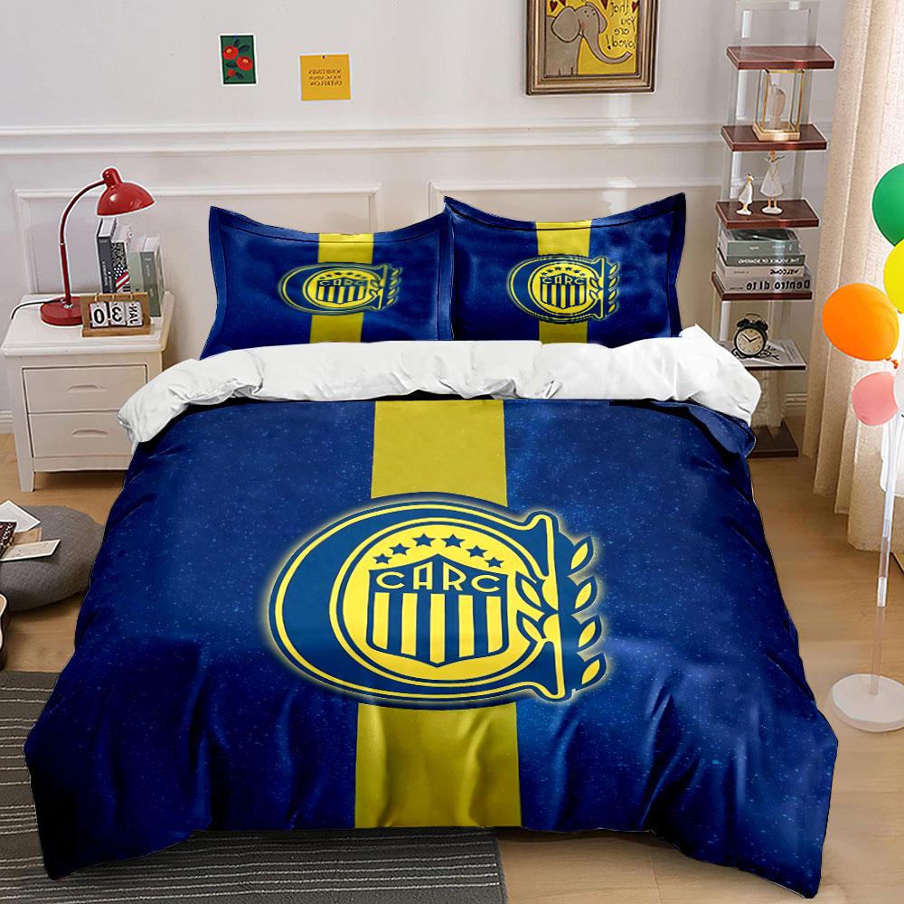 Blue and Yellow CARC Bedding Set Bedding Duvet Cover Set Duvet Cover Pillowcases (1 * Duvet Cover 2 * Pillowcases, without duvet insert)