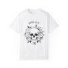 Chill Out Skull Flowers T-Shirt, Graphic Tee, Cool Graphic Shirt, Unisex Tee,