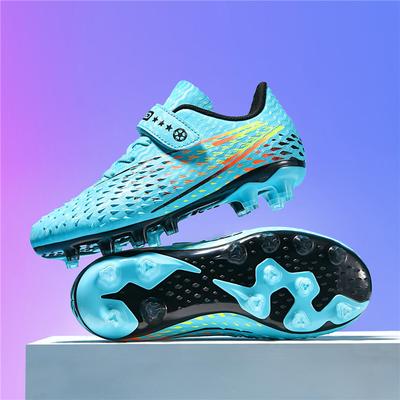 2025 Fotballsko for barn FG Knotter Unisex Skole Trening Sklisikre Pustende Utendørs Atletiske Sko for Gutter Jenter