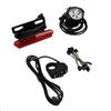 Electric Bike Light Set LED Headlight Tail Light with Handlebar Control Switch for Electric Bicycle Accessories