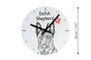 Dutch Shepherd Dog, Dutch Herder – Wall clock with a dog, shelf clock with a print | Art-Dog