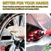 Flexible Car Wheel Cleaning Brush - Bendable, Soft Fleece Material, Ideal for Easy Rim, Tire, Exhaust Pipe, and Engine Bay Reach, Wheel Cleaning Brush