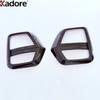 For Chevrolet Colorado  2024 2025 Chrome Car Front Fog Light Lamp Cover Trim Head Foglight Foglamp Bezel Trims Accessories