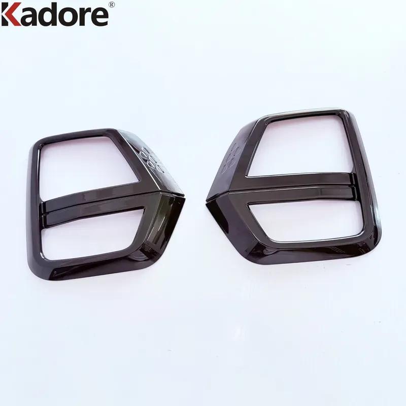 For Chevrolet Colorado 2024 2025 Chrome Car Front Fog Light Lamp Cover Trim Head Foglight Foglamp Bezel Trims Accessories