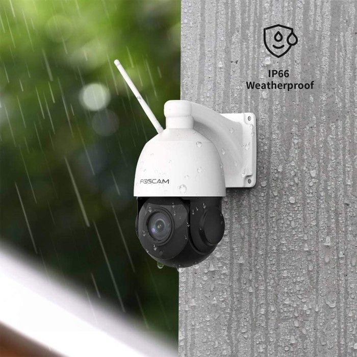 Foscam - Caméra IP Wi-Fi dôme PTZ Zoom x18 - SD2X