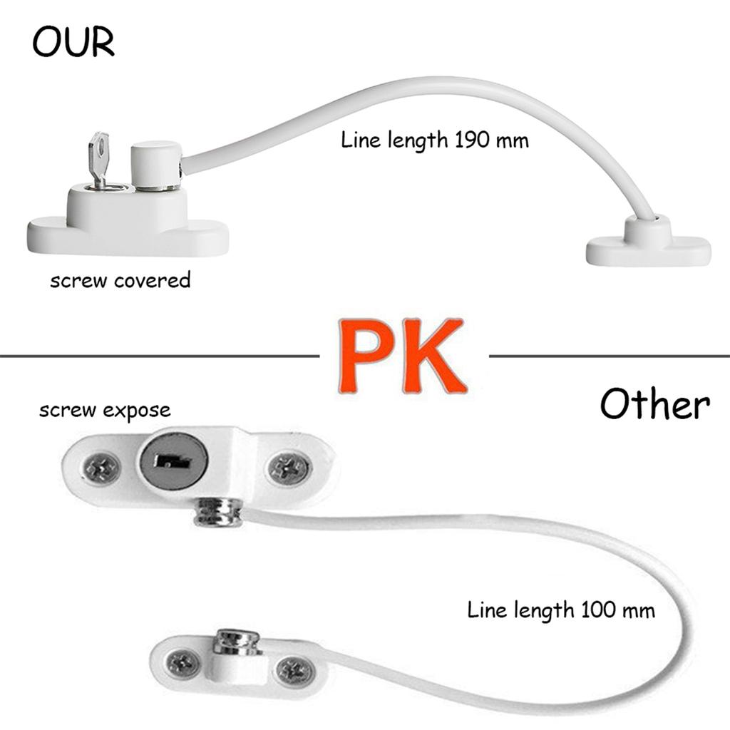 Baby Safety Lockers Home Window Limiter Children Security Protection Products Baby Door Lock Lockers Drawer Password Locks