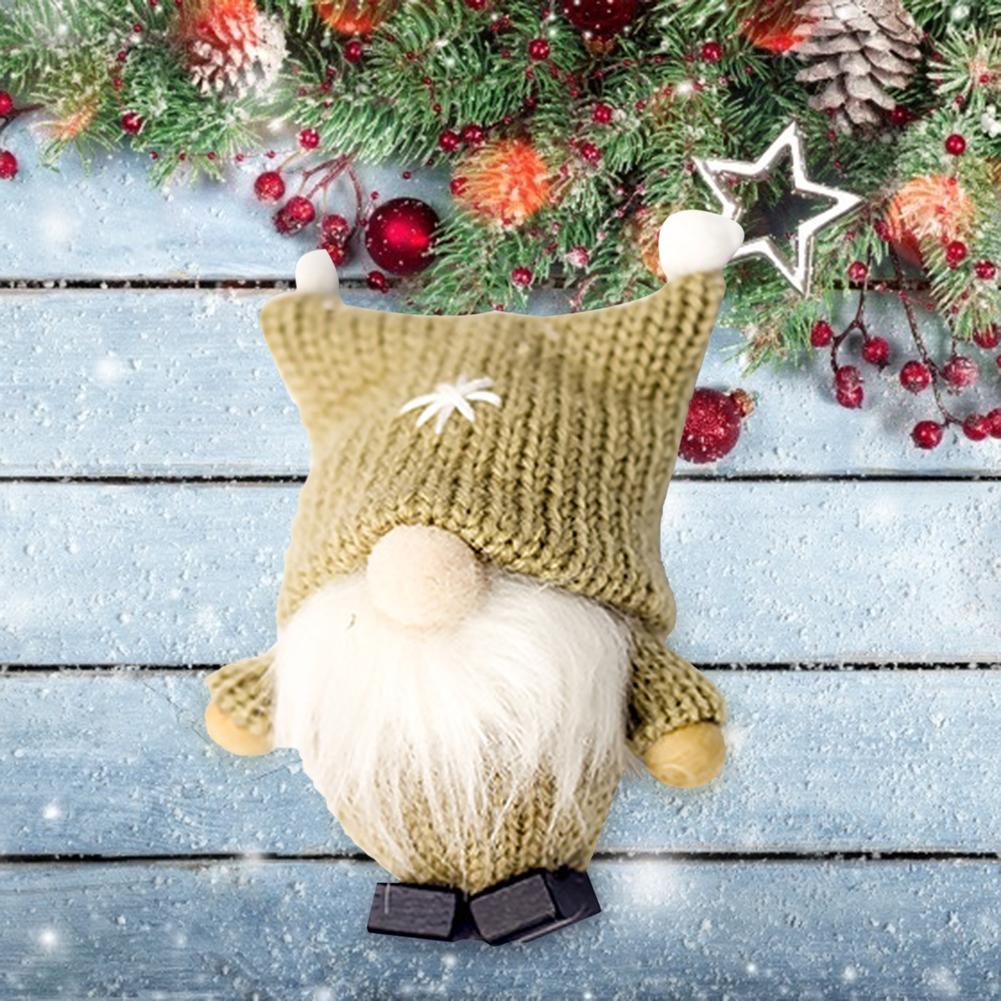 

# Gesichtsloser Alter Mann Puppe Anhänger Weihnachtsbaum Party Dekor Ornament Ki