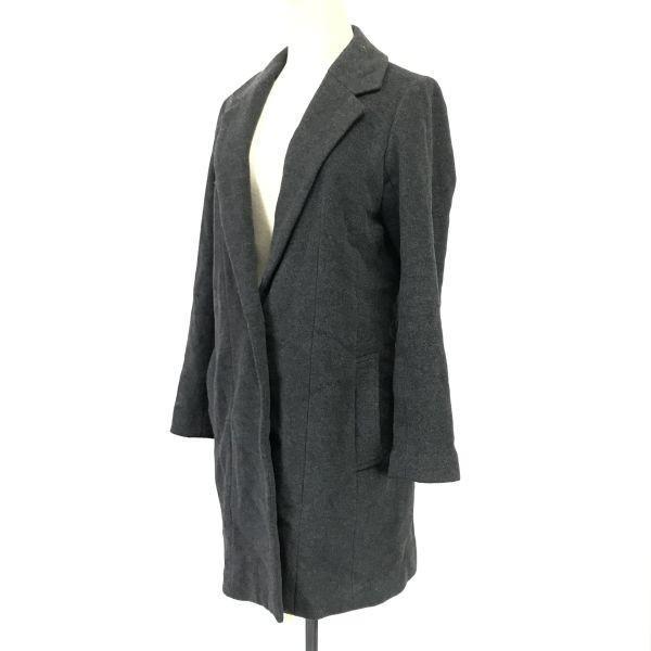 Re.Verofonna Japan Wool Chester Coat Women’s M Gray Long Coats Jacket(USED)