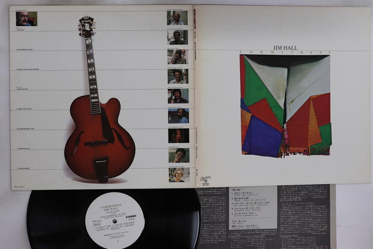 

LP Record JIM HALL - Commitment GP3512PROMO HORIZON 1976 Japan Jazz Used