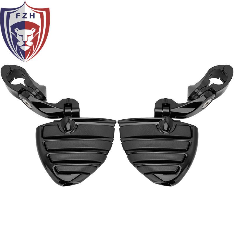 Universal Motorcycle Crash Bars Footrests for Harley Cruiser