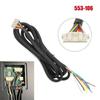 1x Input Output Wiring Harness Plug For 553-106 EFI 7" Digital Dash