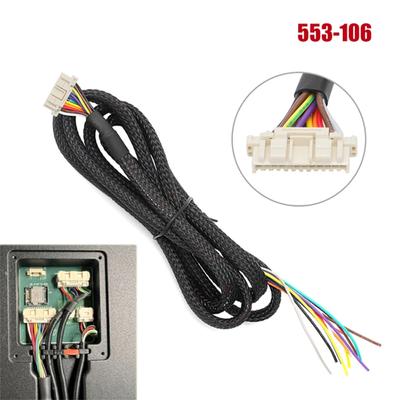 Input Output Wiring Harness Plug For 553-106 EFI 7" Digital Dash