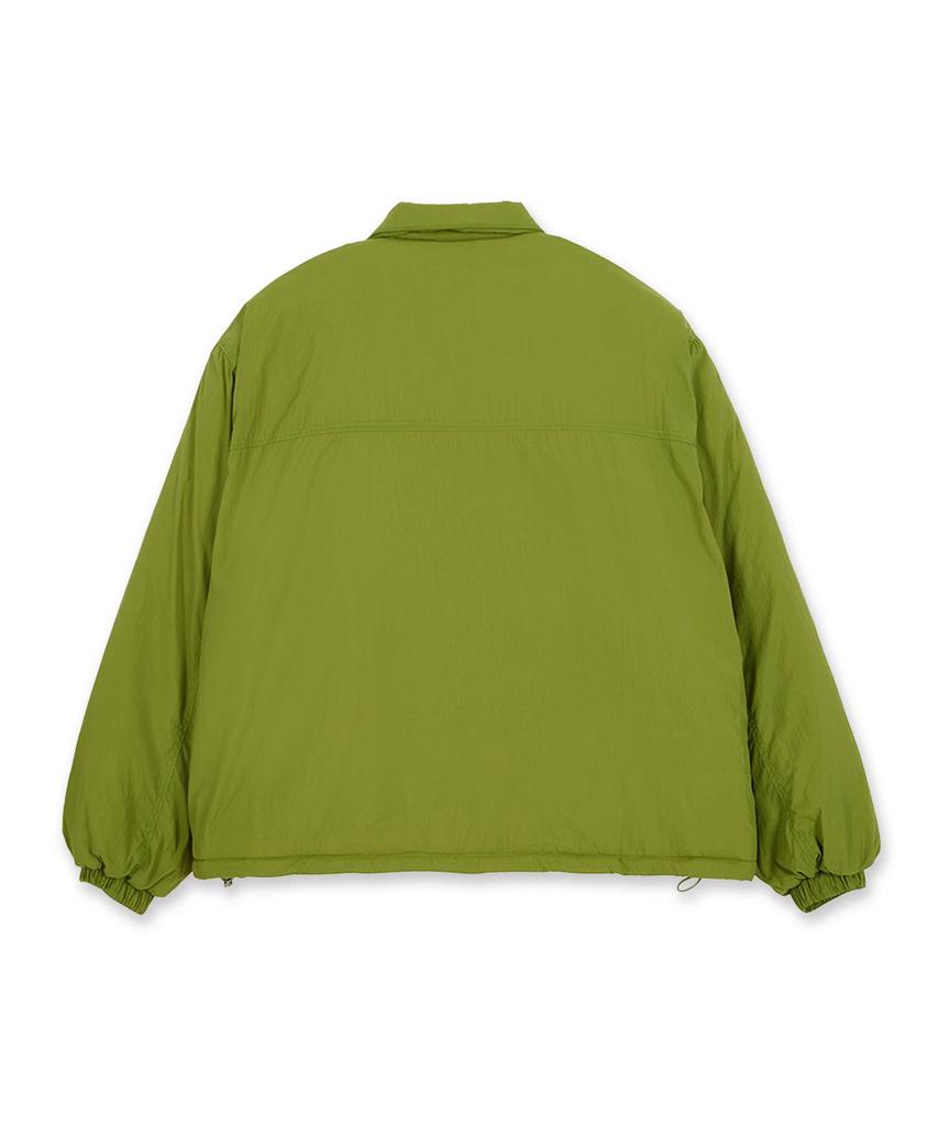 Astral Projection Basic Stand Collar Padded Jacket_Olive