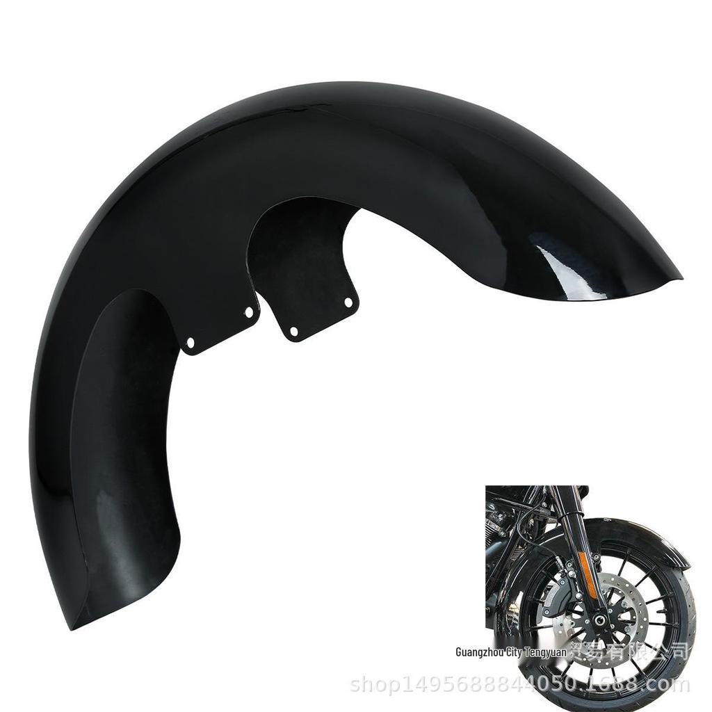 23-Inch Gloss Black Front Fender for Harley Street Glide 1997-2013