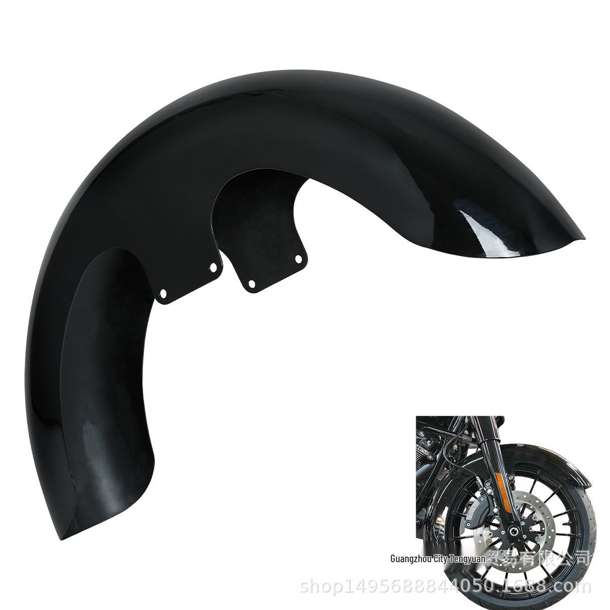 23-Inch Gloss Black Front Fender for Harley Street Glide 1997-2013 Gloss Black