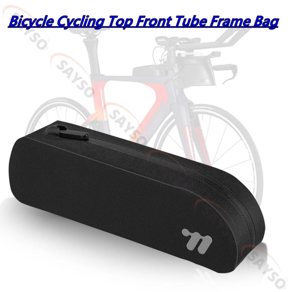 0,7L Fahrradtasche Wasserdicht Fahrrad Oberseite Rahmenrohr Tasche Große Kapazität MTB Rennrad Tasche Fahrradzubehör
