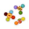 Suction Cup Fidget Spinner Teether for Infants - Early Learning Toy