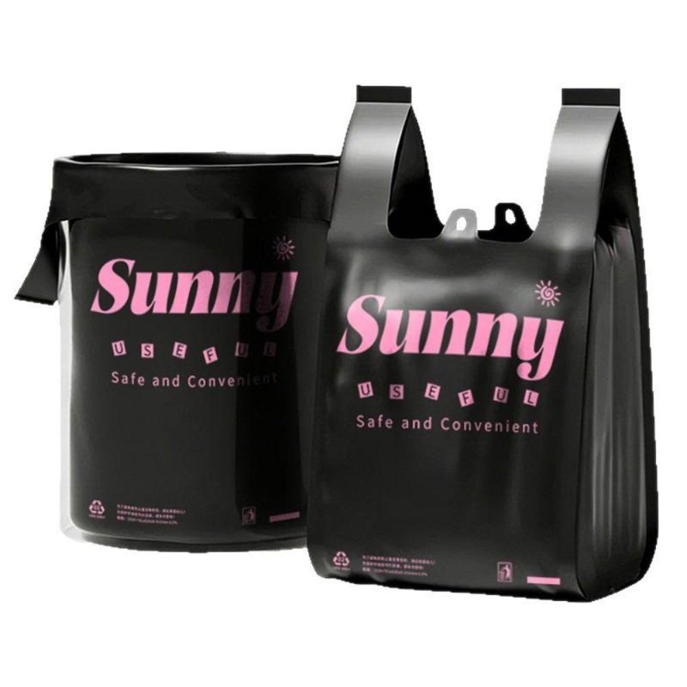 50Pcs Leakproof Trash Bags Thickened Waste Bags Practical Garbage Bags Kitchen