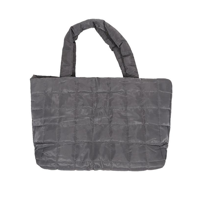 Minimalist Quilted Puffy Tote Bag Large Capacity Crossbody Bag Trendy Padded Shoulder Bag for Women Handbag for Daily Commute
