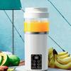 Digital Display Electric Fruit Juicer Wireless Fruit Blender Cup  Ice Cube Crushing