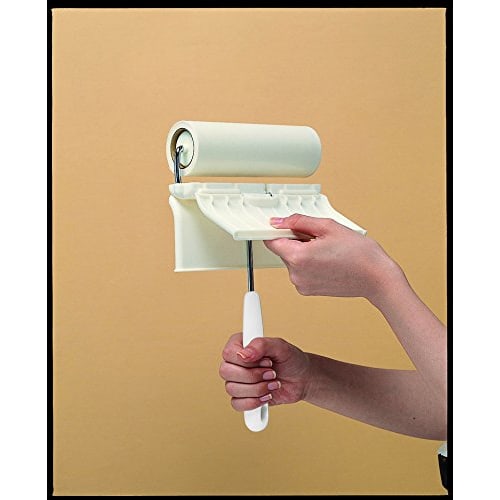 Azuma Industries 31cm Long Sticky Roller H with Freestanding Storage Case, Carpet Roller with Lift-Up Cover for Quick Use, Compatible with Standard Sp