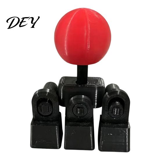 Handcrafted Gaming Art Keyboard Joystick Keycap, DIY 3D Printed Arcade Fighting Stick Adapter for Console Decoration WASD Keys, In-Game Movement