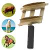 Livestock Shedding Comb Cattle Cow Bull Hair Brush Antipruritic Harrow Rake Grooming Tool