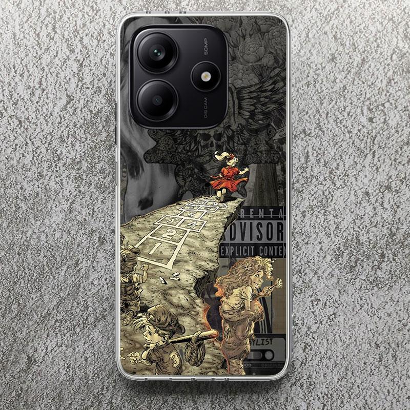 

K-Korn Rock Band Print Soft Case for Xiaomi Redmi Note 14 13 14S 12S 11S Phone Shell 10 Pro Plus 11E 11T 12 11 10S Cover Note 14 Pro Plus