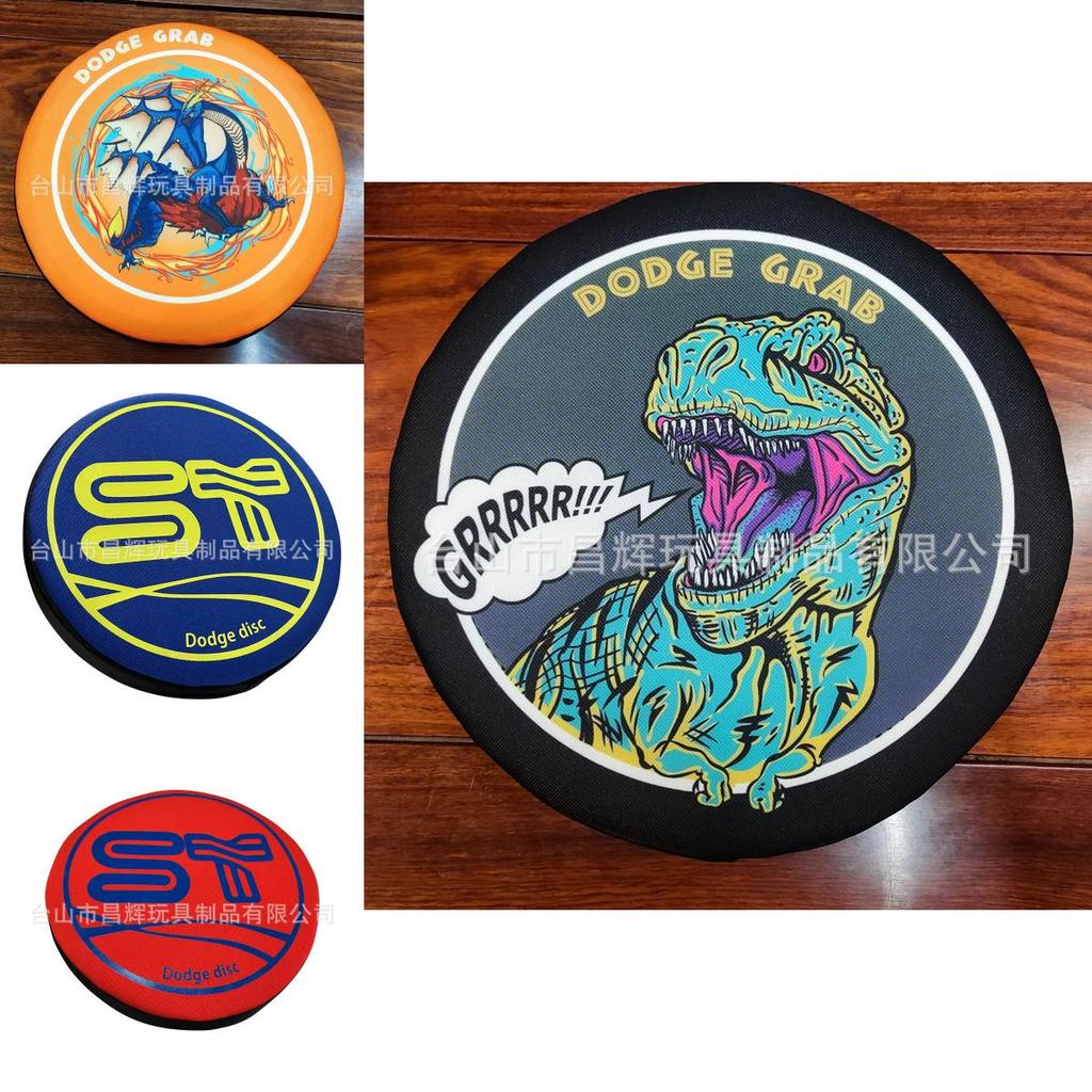 Eva Soft Frisbee Disc For Outdoor Activities Fabric Flying Disc Toy For Children School Playground