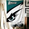 Philadelphia Eagles Wandteppich Ästhetisches Wandbehang Gedruckter Stoffdecke Dekorative Wandteppiche für Schlafzimmer Wohnzimmer Heimdekoration