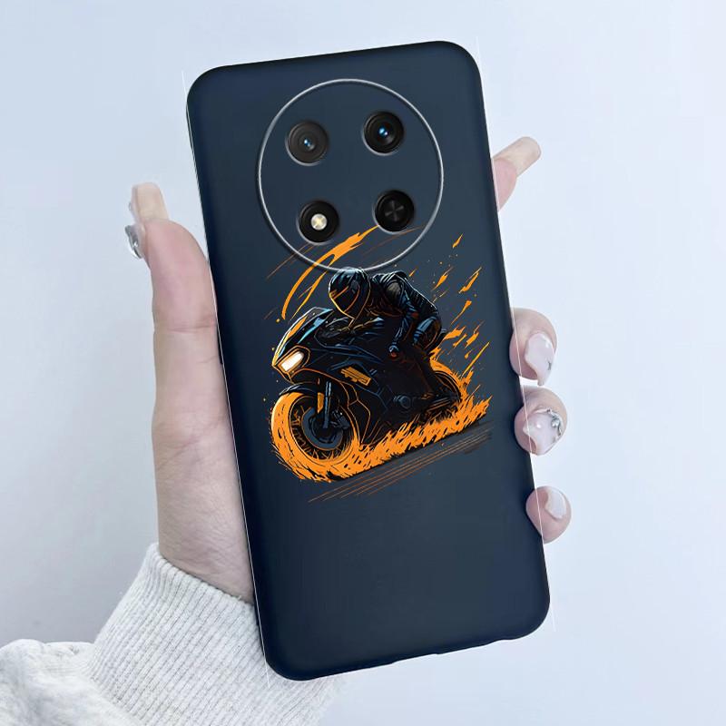 For Honor X9C Case 6.78 inch Bumper Shells Flower Girl Design Soft Silicone Protective Cover for Honor Magic7 Lite Coque fundas
