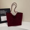 Vintage Underarm Bag Women's Large Capacity Shoulder Bag Commuter Tote Bag