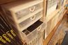 SankoPlastic Elpis 3-Tier Small Item Storage, 34.5cm Wide X 25.5cm Deep X 32.2cm High, White