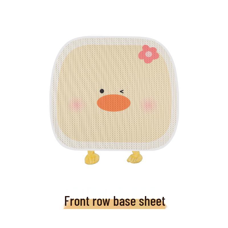 

Милая мультяшная подушка на сиденье автомобиля с уткой для Mazda 3, Axela, CX30, CX - Летний сетчатый дизайн