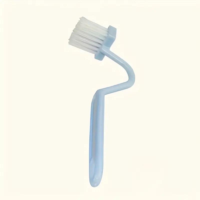 

Набор из 1 V-образного ершика для унитаза, настенное крепление, без мертвых зон, ручной, без батареек, идеально подходит для уборки ванной комнаты и туалета синий