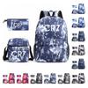 Fashionable Cr7c Teenager Backpack Set With Pen Bag Wholesale
