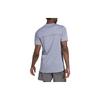 Adidas Solid Color Crew Neck Training Short Sleeve T-Shirt Men Tops Purple HZ7277