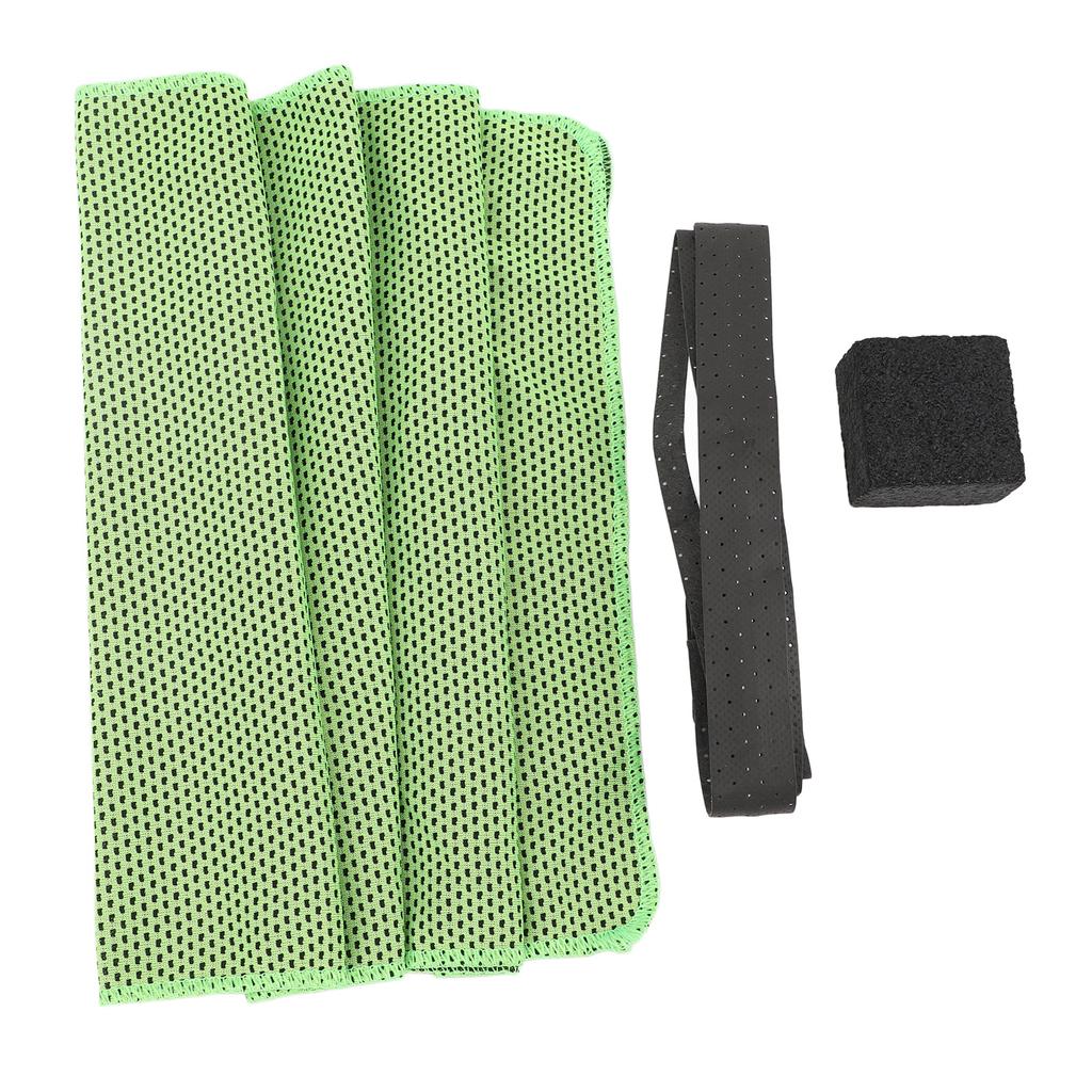 Pickleball Paddle Eraser Elastic Rubber Pickleball Racket Cleaner with Sweatband for Removing Ball