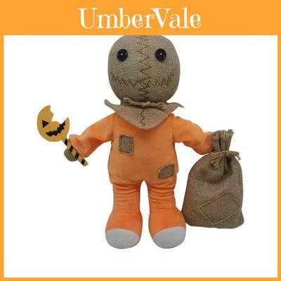 Trick Or Treat Pumpkin Doll Plush Toy With Soft Crystal Fiber For Halloween Decoration