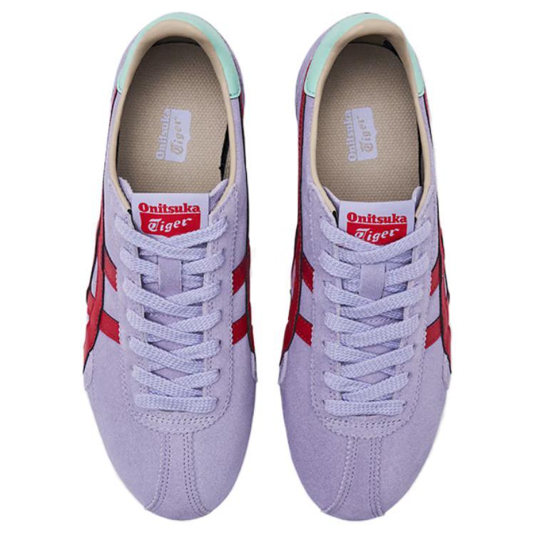 ONITSUKA TIGER Runspark Comfortable Minimalist Slip Resistant Durable Low Top Lifestyle Casual Shoes Unisex Casual Shoes Purple Red 1183C338-500